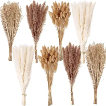 200PCS Dried Flower Bouquet Floral Decor for Home